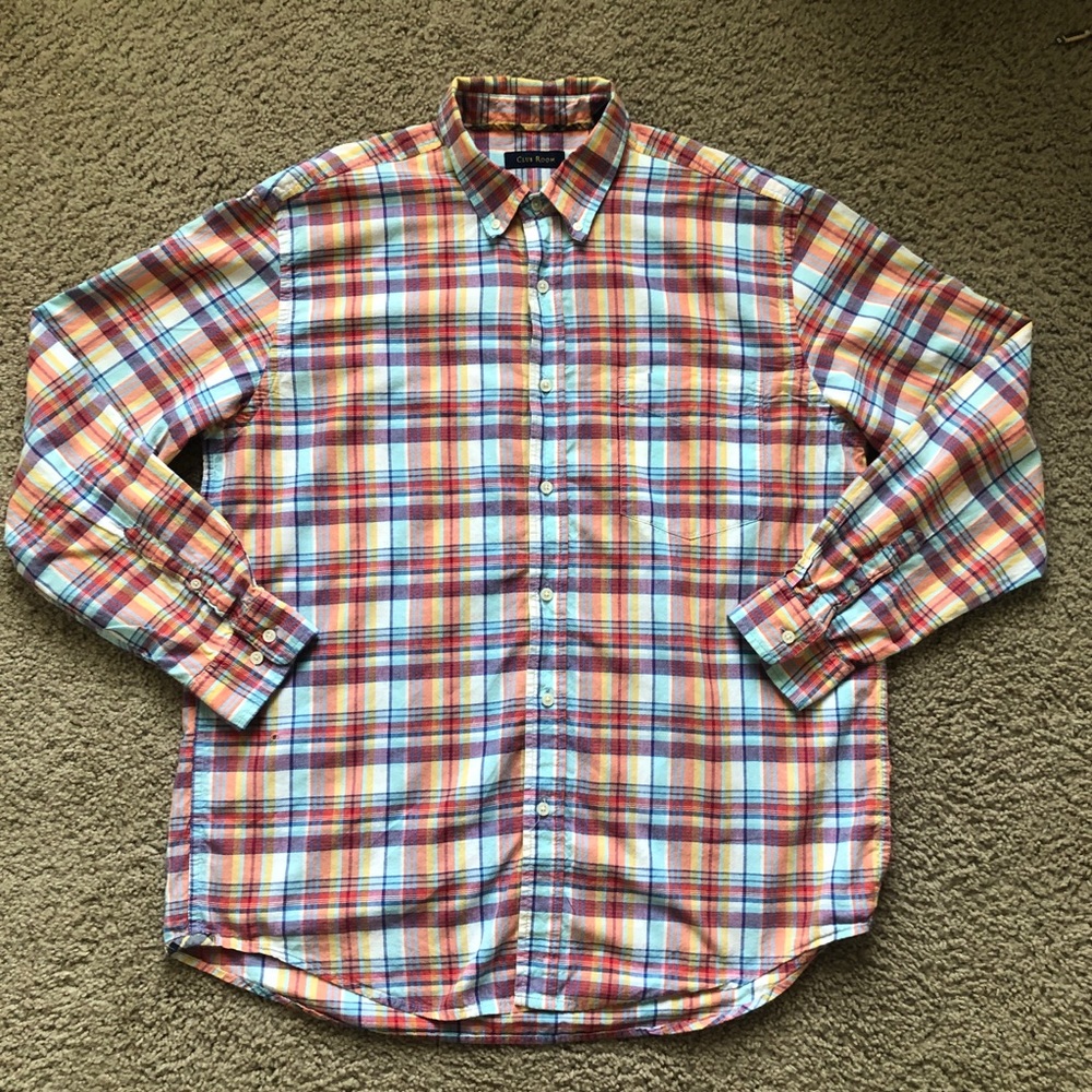 Club Room Plaid Shirt